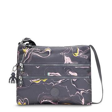 Kipling Alvar Printed Crossbody Väska Grå | SE 2146PJ